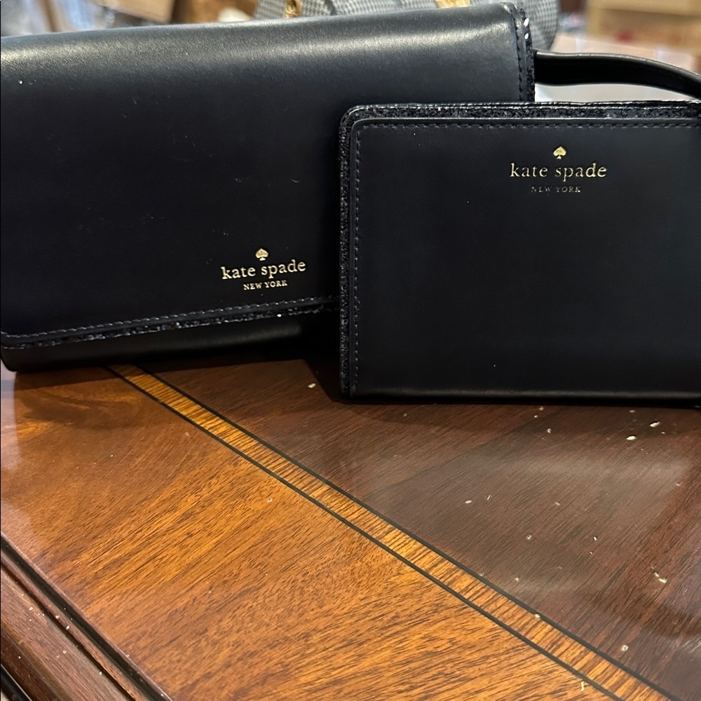 Kate Spade Sparkle Trim Bag/Wallet Set